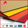 1220*2440mm double sides color coated flameretarded aluminum laminated panels